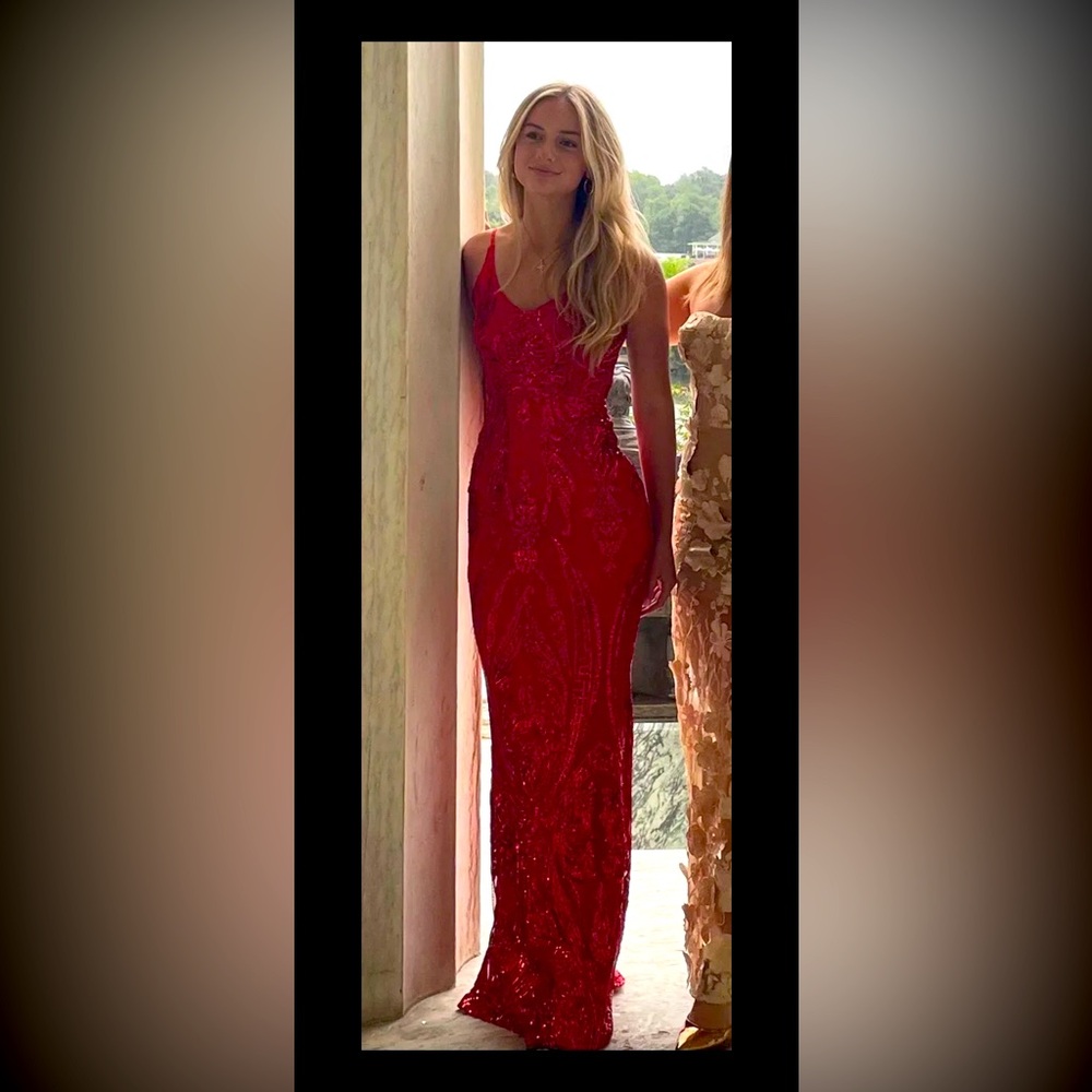 Alamour the Label - Lendina red dress